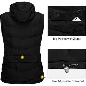 Chaleco acolchado personalizado sin mangas asequible al por mayor, chaleco acolchado para mujer, chaleco acolchado con logotipo - Product Image 4