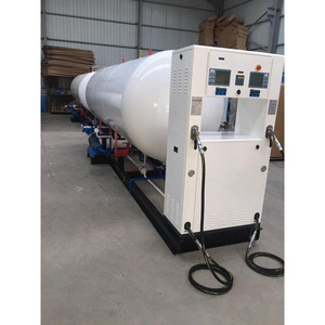 สถานีเติมก๊าซ LPG แบบเคลื่อนที่สำหรับคลังสินค้ารถยนต์ - เครื่องจ่ายก๊าซแบบติดตั้งบนแท่นเคลื่อนย้ายได้ ป้องกันการระเบิด ระบบเสียบปลั๊กใช้งานได้ทันที - Product Image 2