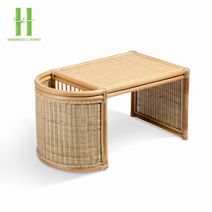 Table de chevet en rotin naturel au design unique, qualité supérieure, fabriquée à la main, pour la décoration de la chambre à coucher, en provenance du Vietnam - Product Image 3