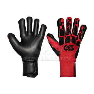 Guantes profesionales de fútbol americano Material de cuero duradero de alta calidad Artículos deportivos para porteros - Product Image 1