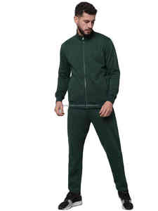 ชุดวอร์มสองชิ้นสำหรับผู้ชายชุดออกกำลังกายวิ่งออกกำลังกายผ้าขนแกะสำหรับเล่นกีฬา - Product Image 6