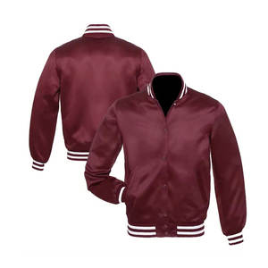 Chaqueta de satén para hombre de ropa informal a la venta en línea, chaqueta de satén ligera de alta calidad para uso masculino - Product Image 4