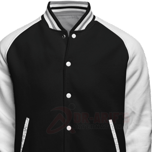 Veste universitaire en cuir pour hommes de haute qualité manches en cuir et veste de baseball en laine Collection 2025 vestes de mode - Product Image 2