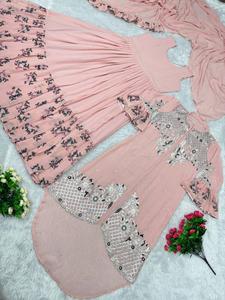 ปาร์ตี้นักออกแบบใหม่สวมชุดแฟนซีดิจิตอลเรียบง่าย 3 ชิ้นสวยงามพร้อมชุดเดรสผ้าพรีเมี่ยมคุณภาพสูง Dupatta - Product Image 6