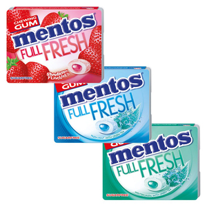 Gomitas Mentoss y Chicle al por Mayor, Dulces Coloridos, Caramelos Ácidos, 135gr, Envoltura Individual, Chicle Mentoss Puro y Fresco - Product Image 4