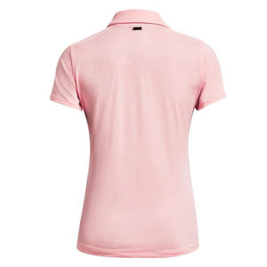Polo ajustado para mujer con material de punto suave agregado que muestra un estilo tradicional adecuado para prendas informales de todos los días - Product Image 4