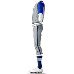 Wholesale Custom Sublimated Breathable Anti-UV Anti-Bacterial Plus Size <b>Mesh</b> Men Women Baseball Shirts Jersey <b>Pant</b> Softball - Product Image 4