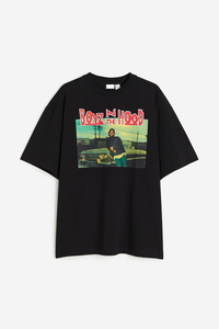 T-shirt en jersey pour homme 100% coton, surdimensionné, épaules tombantes, design personnalisé, confortable, durable, col rond, respirant, écologique - Product Image 6