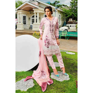 ชุดสูทผ้าฝ้ายปักลายกึ่งสำเร็จรูป Tawakkal Fashion Expedition - 4139 - Product Image 2