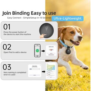 Smart GPS <b>Tracker</b> <b>Collar</b> for Dogs Real-Time Location Pet <b>Tracker</b> Plastic Material No Monthly Fees SIM Cards Required Viewable PC - Product Image 6