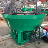 Broyeur à haute efficacité pour minerai d'or, équipement d'extraction aurifère, moulin à tambour humide pour l'extraction et le traitement de l'or