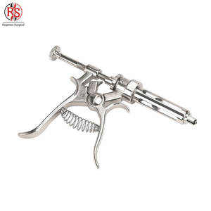 Jeringa Revolver Multidosis de 50 ml, Jeringa Revolver Multidosis Ajustable, Herramienta de Salud Animal de Metal Resistente - Product Image 2