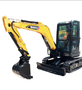 Excavatrices sur chenilles SANY d'occasion certifiées CE avec godet, mini-excavatrices SY35 de 3,5 tonnes à vendre - Product Image 1