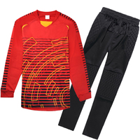 Setelan Sepak Bola Latihan Kiper Custom OEM 2025, Bahan Polyester Ringan, Cepat Kering, Menyerap Keringat, Bernapas, Cocok untuk Olahraga Musim Dingin