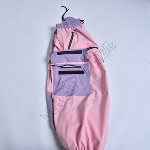 Pantalones de esquí de invierno al por mayor, estilo holgado, pierna ancha, tipo cargo, impermeables, transpirables, cortavientos, con aislamiento para nieve. - Product Image 4