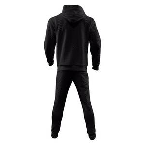 Sudaderas de moda para hombre, conjunto de chándal de 2 piezas sólido, sudaderas con capucha de manga larga informales - Product Image 4