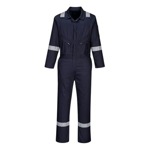 Combinaisons de sécurité unisexes en coton haute visibilité ignifuges à prix de gros – Personnalisation des couleurs et des vêtements de travail - Product Image 6