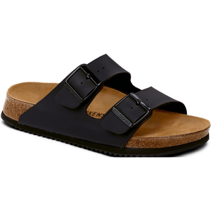 Sandalias Birkenstock Arizona PROF Talla 39 Color Negro con Certificación BIRKO FLOR ISO 20347 para Senderismo y Uso con Bolsa Seca - Product Image 2