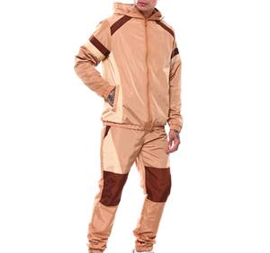 Inland Industries ชุดกันลมสำหรับผู้ชาย, ชุดกันลมมีฮู้ดน้ำหนักเบาแขนยาวกันลมระบายอากาศเป็นมิตรกับสิ่งแวดล้อม - Product Image 1