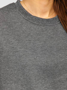 Ensemble deux pièces décontracté pour femmes, printemps/été, uni, long, régulier, jogging, survêtement, 100% coton, au-dessus du genou - Product Image 5