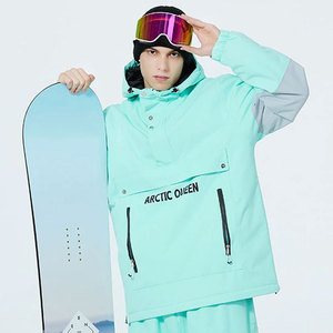 เสื้อฮู้ดผ้าฝ้ายขนแกะสำหรับผู้ชายผลิตภัณฑ์สโนว์บอร์ด - Product Image 4