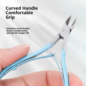 Coupe-ongles professionnel, pince, ciseaux en acier inoxydable, éliminateur de peaux mortes, pince à bec d'aigle pour pédicure, outil de soin des mains pour manucure - Product Image 5