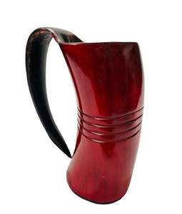 Los Mejores Jarras de Cuerno de Búfalo, Jarras para Beber, Jarra de Cuerno, Hechas a Mano, Rústicas, para Bar, Fiesta, Artículos de Bar Únicos, Jarra de Cuerno Natural para Beber, por HF CRAFTS - Product Image 3