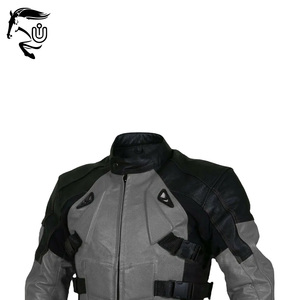 Vestes en cuir de moto de mode pour hommes de haute qualité respirant hiver enduit style High Street - Product Image 4