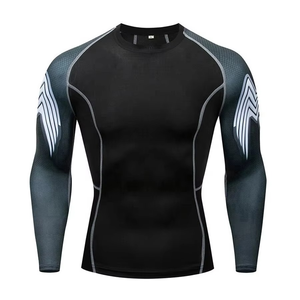 Camiseta de Protección contra Erupciones Cutáneas, Fabricada en Pakistán con Materiales Duraderos, Diseño Nuevo, Ligera, para MMA - Product Image 3