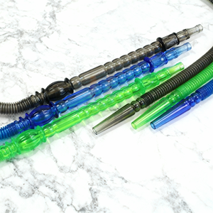 Tuyaux en plastique colorés jetables de haute qualité pour narguilé, accessoires de fumage à usage unique pour bar et fête - Product Image 4