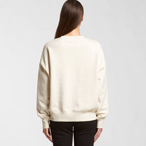 Sweat-shirt à manches longues pour femme, Logo personnalisé, col rond, 80% coton, 20% polyester, léger, streetwear - Product Image 6