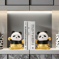 Porte-livres Art Déco en métal, sculpture décorative de deux hommes lisant un livre, décoration de bibliothèque, décoration de bureau à domicile, couleur personnalisée