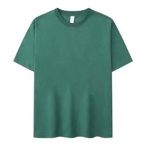 Logo personnalisé 100% coton uni surdimensionné lourd graphique luxe impression 3D en relief t-shirt pour hommes - Product Image 5