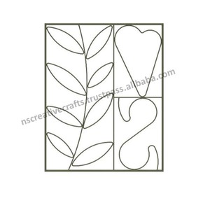 Apportez l'âme de la nature dans votre maison avec une collection d'art mural en métal pour la décoration du salon - Product Image 5