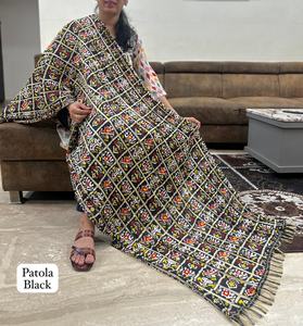 Chinon Crush de moda con Patola Print Dupatta Fabricante y proveedor de Surat a precio barato - Product Image 2