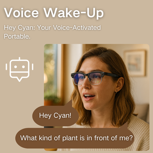 Lunettes caméra intelligentes NEXLENZ NL-Z1 avec verres anti-lumière bleue, 8MP, photo/vidéo mains libres, reconnaissance d'objets par IA, traduction en temps réel - Product Image 4