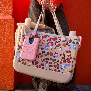 Bolsa de Playa de EVA con Diseño de Logotipo Personalizado, Lavable, de Gran Capacidad, Estilo Goma, Reutilizable para Viajes, Compras, Verano - Product Image 1