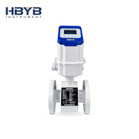 Medidor de Flujo Electromagnético Digital OLED Compacto de Acero Inoxidable Anticorrosión de Alta Precisión IP65/IP68 para Agua y Productos Químicos