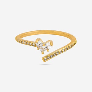 18K Gold Plated Fashionable Wing Cluster <b>Ring</b> with <b>Adjustable</b> <b>Size</b> for Islamic Gifts - Product Image 3