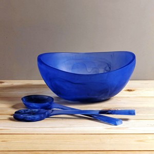 Juego de utensilios para ensalada de acacia hechos a mano, ecológicos, aptos para lavavajillas, utensilios para ensalada para el hogar y la cocina, hechos en India - Product Image 3