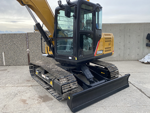 Miniexcavadora Sany SY95C Amarilla, Equipo de Construcción de Uso Pesado - Product Image 3