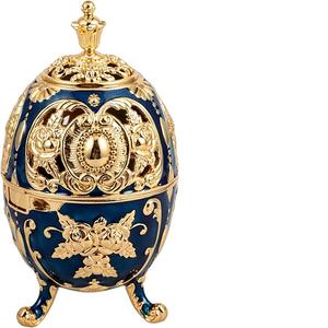 Quemador de incienso de Metal para decoración de hogar y oficina, quemador de cenizas con diseño de flores para exteriores, Estilo Vintage - Product Image 3