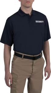 Nouveau prix de gros usine, T-shirt en jersey de coton respirant grande taille pour hommes, uniforme de garde de sécurité, broderie personnalisée - Product Image 5