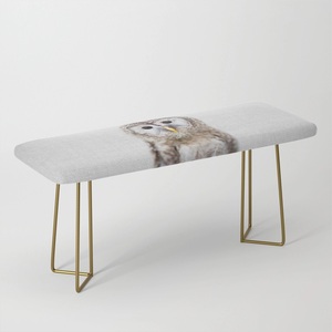Hot Selling Modern Bench Furniture Removable Cover Printed Design Seat Fabric Cushion for Home Hotel Unique Design Bench - Product Image 1