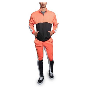 Nouveau modèle Ensemble sweat-shirt hiver décontracté pour homme Grande taille Logo personnalisable Manches longues Noir imprimé uni 100% coton - Product Image 2