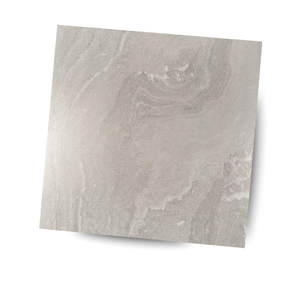 Carrelages de sol en porcelaine émaillée polie 600x600mm Provenza Grey Matt Finish Plancher en porcelaine de luxe pour la maison et le bureau - Product Image 1