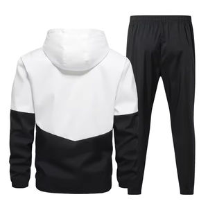 Survêtement zippé pour homme personnalisé 2025 |   Survêtement en molleton slim fit à faible MOQ |   Ensemble de vêtements de sport de haute qualité pour le jogging et le fitness - Product Image 6