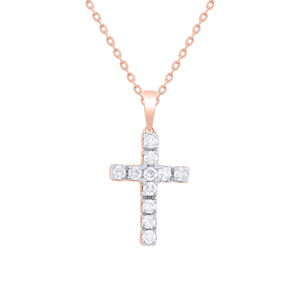 Rikhava Nuevo diseño Colgante de Diamante Real Encanto de moda para bodas Compromisos Fiestas - Product Image 3