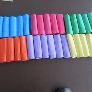 VICPLAST EXPORT Bolsas de Basura Modernas con Cordón, Origen Vietnam, Rollo de HDPE/LDPE, Resistentes, Resistentes a la Humedad, Embalaje Personalizado OEM - Product Image 5