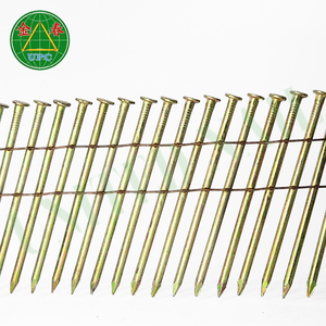 Clavos de bobina de acero galvanizado al mejor precio para pistola de clavos neumática con cabeza plana y tornillo/tipo de vástago liso para fabricación de paletas - Product Image 1